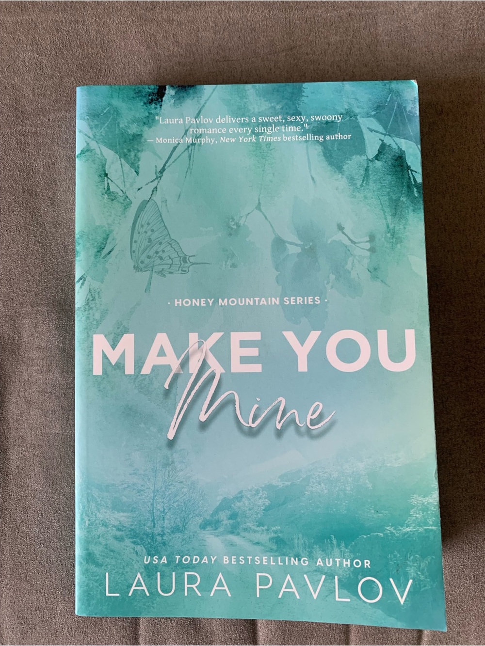 'Make You Mine' Book - Teal Cover